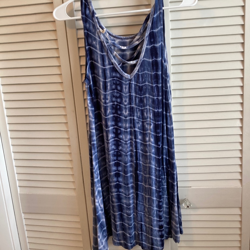 Tie die dress or cover up size small. Lightly worn